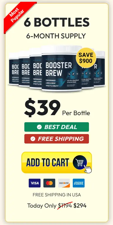 Booster Brew - 6 Bottles